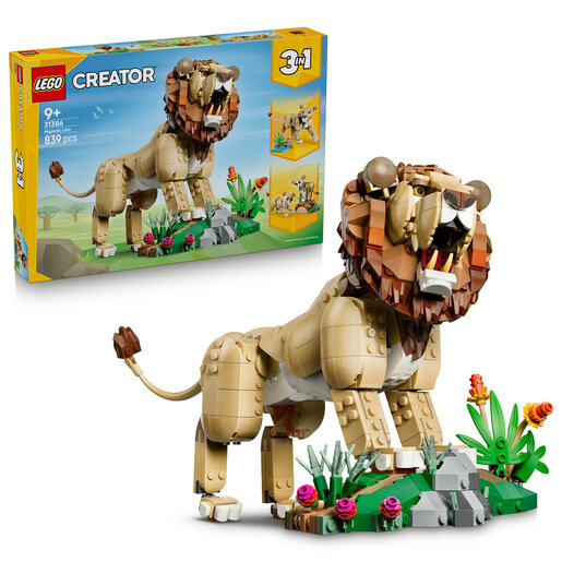 LEGO® Creator Divlje životinje: Veličanstveni lav 31386