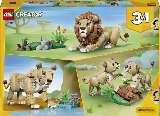 LEGO® Creator Divlje životinje: Veličanstveni lav 31386