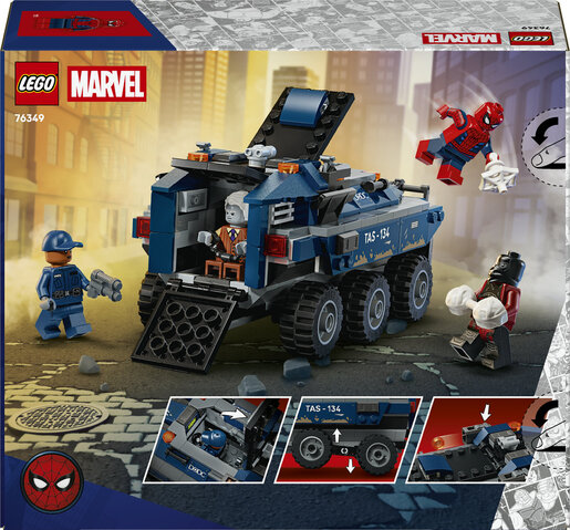 LEGO® Marvel Spider-Man u potjeri za zatvorskim vozilom 76349