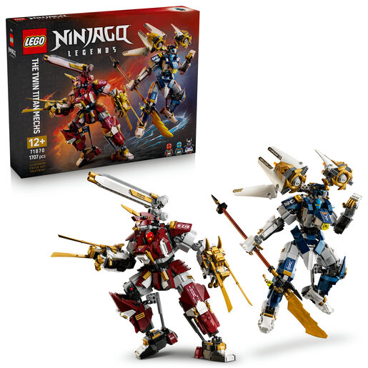LEGO® NINJAGO® Mehanički blizanci titani 71870