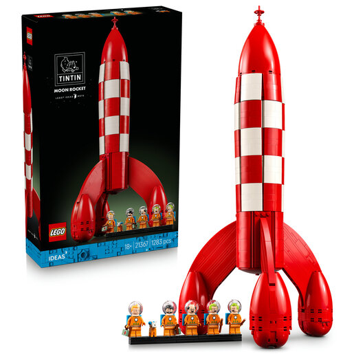 LEGO® Ideas Tintin®: raketa za Mjesec 21367