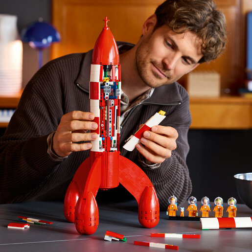 LEGO® Ideas Tintin®: raketa za Mjesec 21367