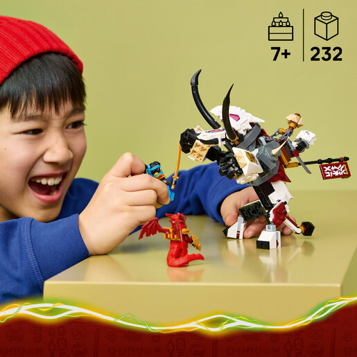LEGO® NINJAGO® Zilvar i zmajska zvijer Grimtak 71863
