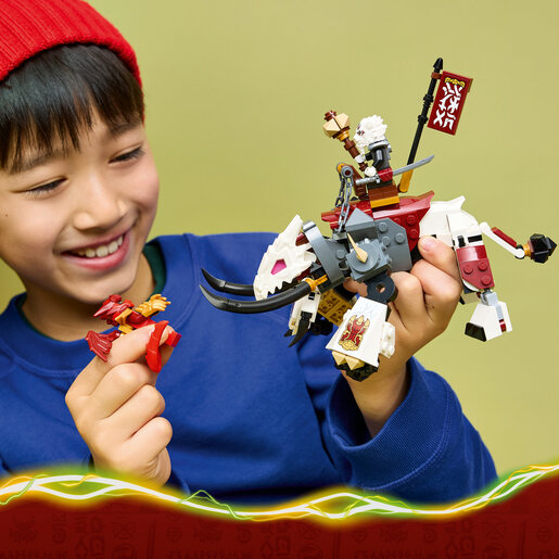 LEGO® NINJAGO® Zilvar i zmajska zvijer Grimtak 71863