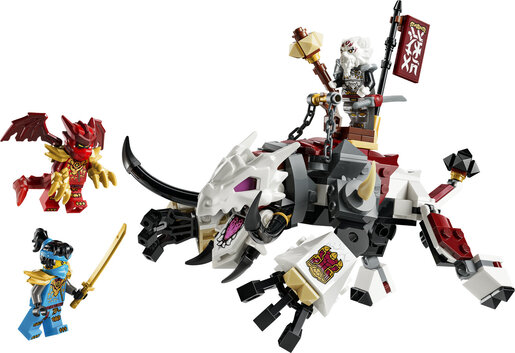 LEGO® NINJAGO® Zilvar i zmajska zvijer Grimtak 71863