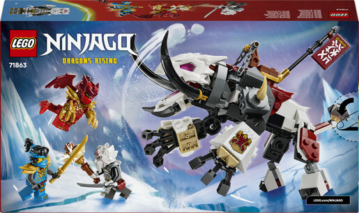 LEGO® NINJAGO® Zilvar i zmajska zvijer Grimtak 71863