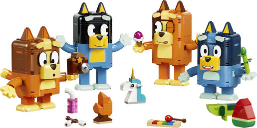 LEGO® Bluey Bluey i obitelj od kocaka 11217