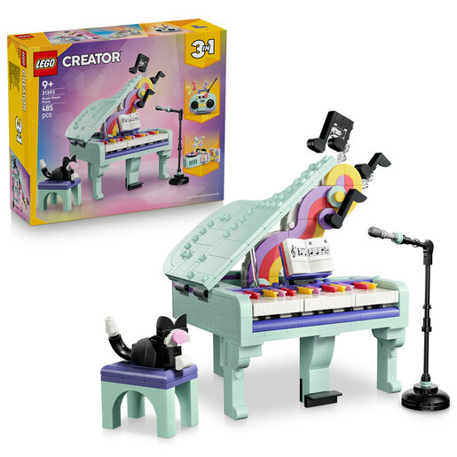 LEGO® Creator Glasovir s mačkom 31392