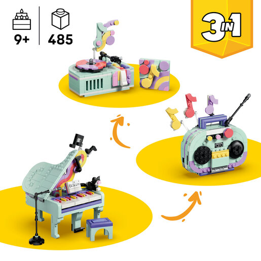 LEGO® Creator Glasovir s mačkom 31392