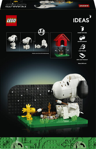LEGO® Ideas Peanuts: Snoopyjeva kućica 21368
