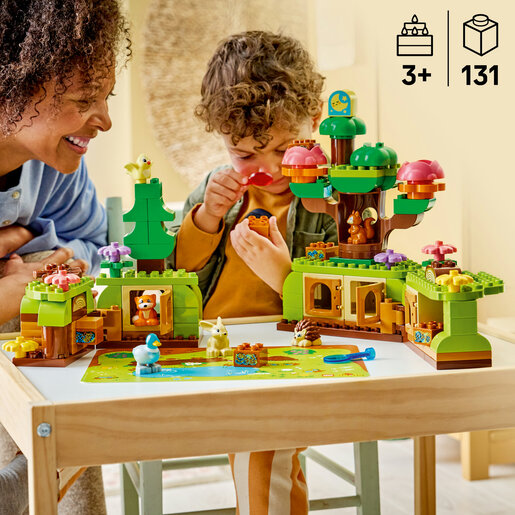 LEGO® DUPLO® Šuma otkrivanja s divljim životinjama 10480
