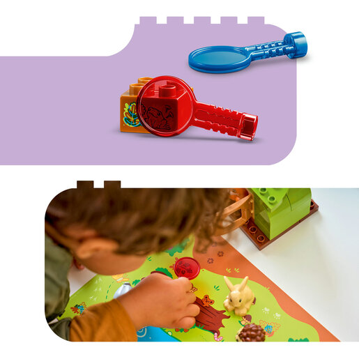 LEGO® DUPLO® Šuma otkrivanja s divljim životinjama 10480