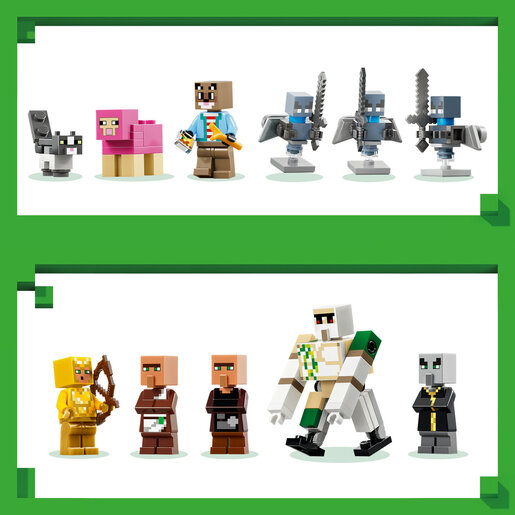 LEGO® Minecraft® Napad evokera na selo 21596