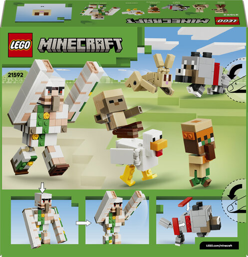 LEGO® Minecraft® Pustinjski napad jahača pileta 21592