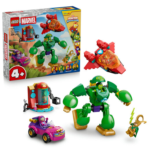 LEGO® Marvel Loki protiv tima Iron Mana 11211