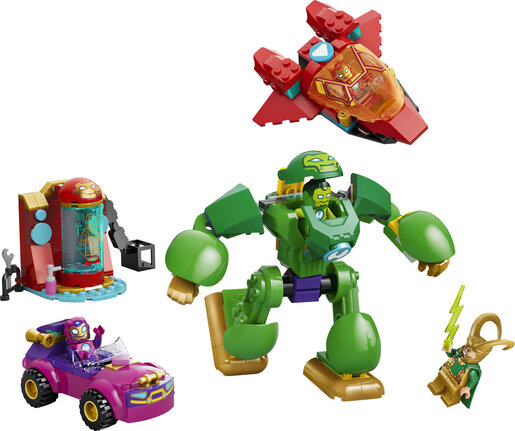 LEGO® Marvel Loki protiv tima Iron Mana 11211