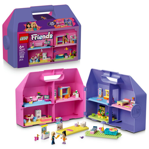 LEGO® Friends Kreativni kofer s kućicom za lutke 42697