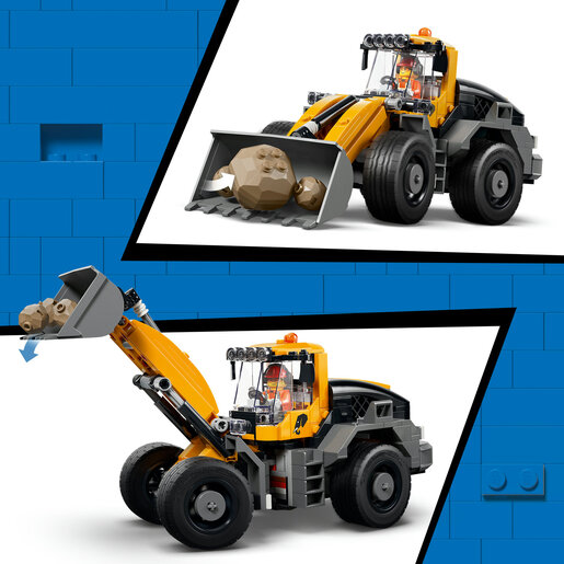 LEGO® City Kamion i bager s prednjim utovarivačem 60494