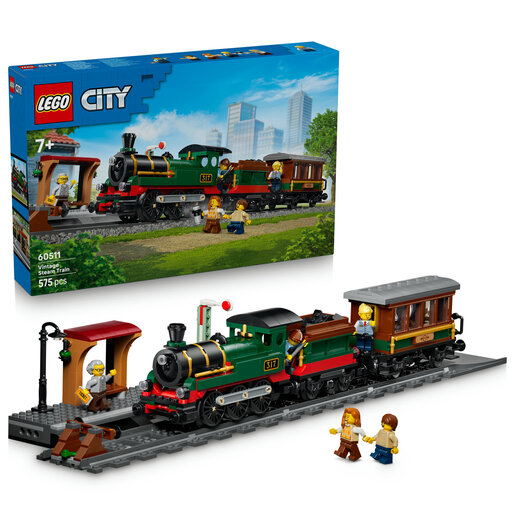 LEGO® City Starinski parni vlak 60511