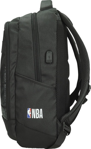 Školski ruksak, ROUND NBA, crni