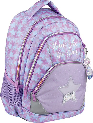 Školski ruksak, ergonomski, Soft Street, GLITTER STAR