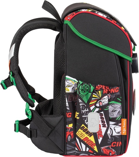 Školska torba, ergonomska, TIGER FAMILY, Joy Speed Round