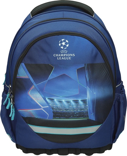 Školski ruksak, ergonomski, UEFA CL plavi