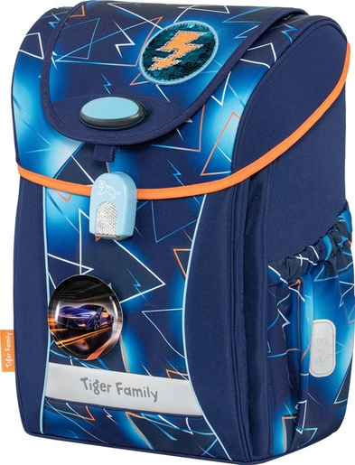 Školska torba, ergonomska, TIGER FAMILY, Jump Lightning Race