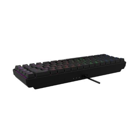 MS ELITE K-500C, membranska, US ISO, gaming tipkovnica, veličina 68%, RGB, žičana, crna, MSP10037