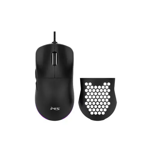 MS NEMESIS T-103C, gaming miš, 12800 DPI, žičani, crni, MSP20059