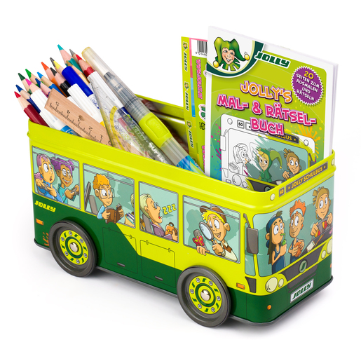 Likovni set JOLLY Školski autobus, 38 dijelova
