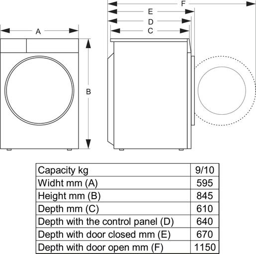 Hisense sušilica rublja DH3S902UWDC