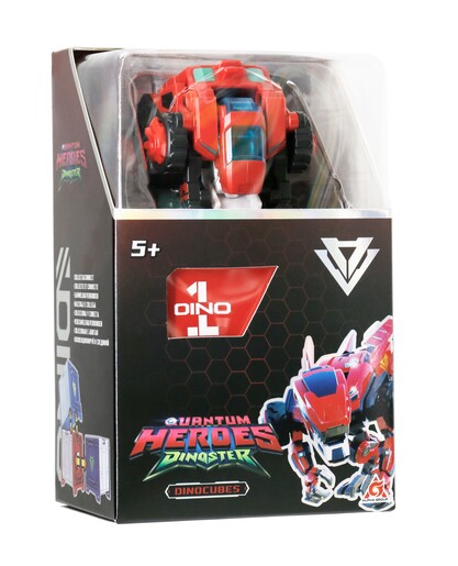 Dinoster Dinocubes Raptorbot, crvena