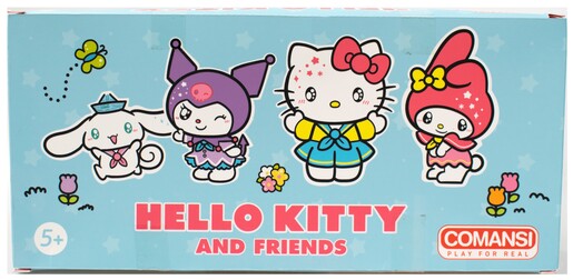 Hello Kitty & Friends figurice, Deluxe Gift Box, 4 kom