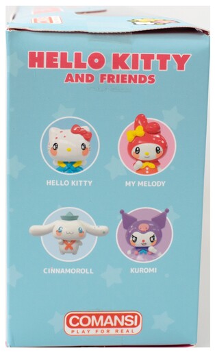 Hello Kitty & Friends figurice, Deluxe Gift Box, 4 kom