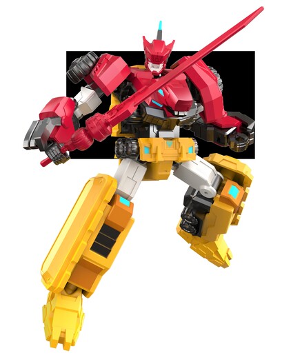 Dinoster akcijska figura robot Raptor Tron, 13 cm