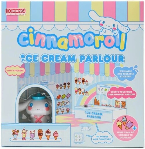 Hello Kitty & Friends Cinnamoroll Ice Cream Parlour, set s naljepnicama i figura