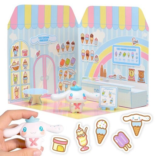 Hello Kitty & Friends Cinnamoroll Ice Cream Parlour, set s naljepnicama i figura