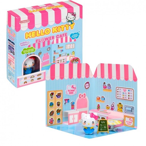 Hello Kitty & Friends Hello Kitty Flower Caffee, set s naljepnicama i figura