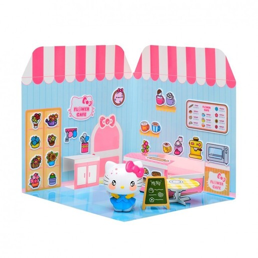 Hello Kitty & Friends Hello Kitty Flower Caffee, set s naljepnicama i figura