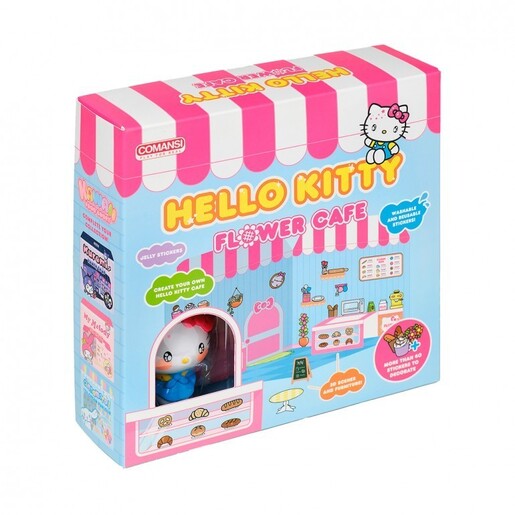 Hello Kitty & Friends Hello Kitty Flower Caffee, set s naljepnicama i figura