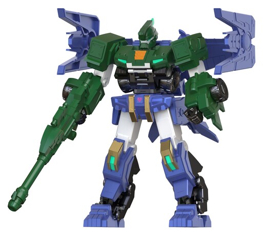 Dinoster akcijska figura robot Stego Blast Wing, 13 cm