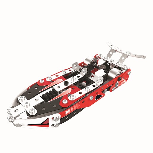 Meccano 10 Racing Vehicles, multi model set