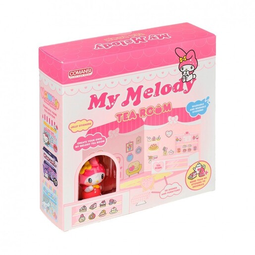 Hello Kitty & Friends My Melody Tea Room, set s naljepnicama i figura