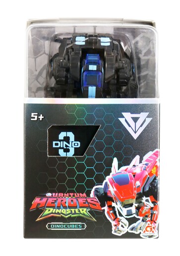 Dinoster Dinocubes Raptorbot, crna