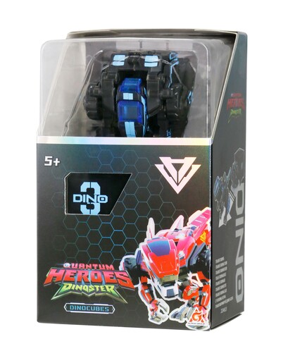 Dinoster Dinocubes Raptorbot, crna