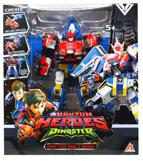 Dinoster Transformable Robot, Raptor Bolt Wing