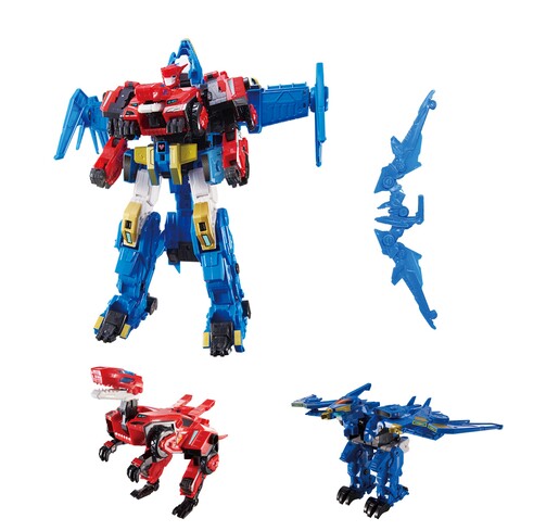 Dinoster Transformable Robot, Raptor Bolt Wing