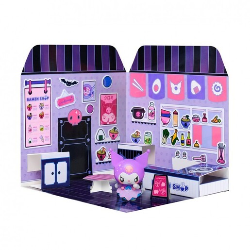 Hello Kitty & Friends Kuromi Ramen Shop, set s naljepnicama i figura