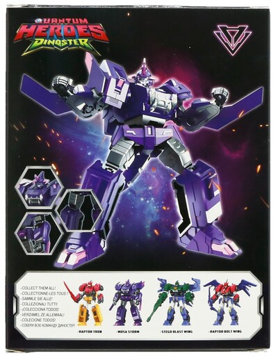Dinoster akcijska figura robot Mosa Storm, 13 cm